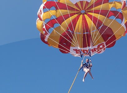 Parasailing at Mill Point - Restaurant Gold Coast