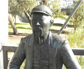 Captain John Egge Statue - Restaurant Gold Coast 1