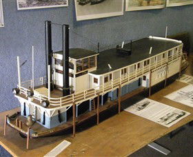 Wentworth Model Paddlesteamer Display - Restaurant Gold Coast 2