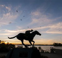 Black Caviar Statue - Restaurant Gold Coast