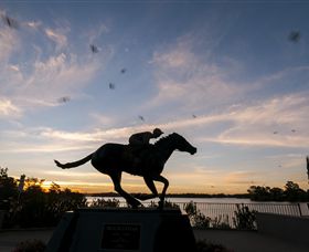 Black Caviar Statue - Restaurant Gold Coast 0