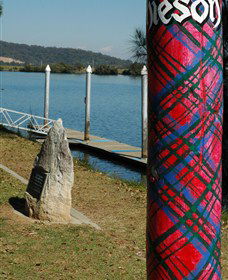 Maclean Tartan Power Poles - Restaurant Gold Coast 1