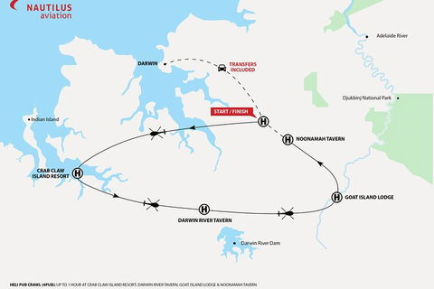 Heli Pub Crawl â€“ 4 Pubs - Restaurant Gold Coast 4