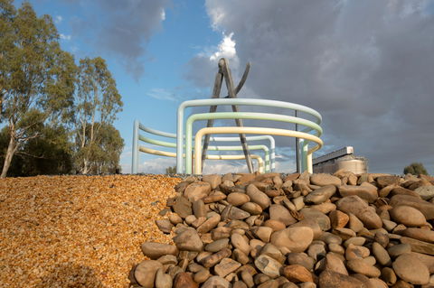 Lyrics, Landscapes And Lintels - Leeton Public Art Trail - Restaurant Gold Coast 1