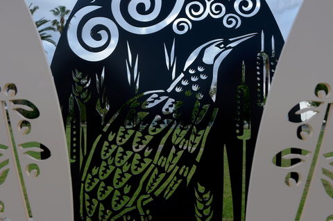 Lyrics, Landscapes And Lintels - Leeton Public Art Trail - Restaurant Gold Coast 2