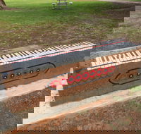 Piano Park Bench Moonta - Restaurant Gold Coast