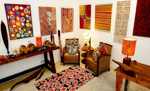 Bouddi Gallery - Contemporary Aboriginal Lifestyle Art - Restaurant Gold Coast 2