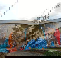 Willans Hill Water Tower Mural - Restaurant Gold Coast