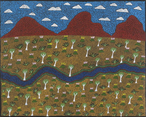 Art Exhibition - Artists Of Ampilatwatja - Restaurant Gold Coast 0