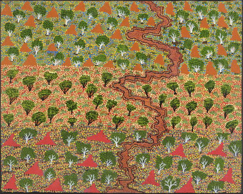 Art Exhibition - Artists Of Ampilatwatja - Restaurant Gold Coast 2
