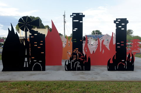 Lyrics, Landscapes And Lintels - Leeton Public Art Trail - Restaurant Gold Coast 1