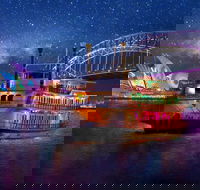 Vivid Sydney Dinner Cruise on Sydney Showboats - Restaurant Gold Coast