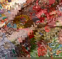 Online live streaming class Cut and Paste Creative Collage Fun - Restaurant Gold Coast