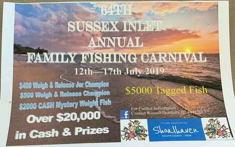 The Sussex Inlet Annual Family Fishing Carnival - Restaurant Gold Coast 0