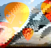 Natural Bridge  Springbrook Waterfalls Tour  Hot Air Balloon with Breakfast - Restaurant Gold Coast