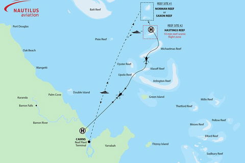 Great Barrier Reef Scenic Helicopter Tour And Cruise From Cairns - Restaurant Gold Coast 4