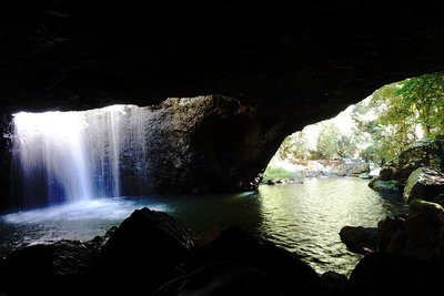 Natural Arch Rainforest  Volcano Canyon - Private Half Day Tour