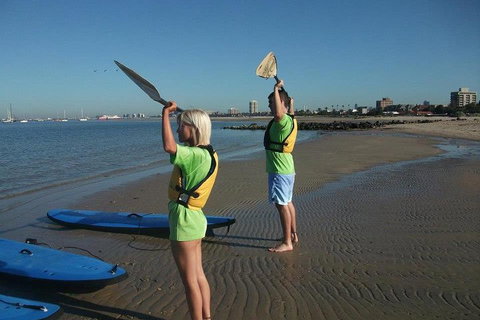 Private Stand-Up Paddle Board Lesson At St Kilda - Restaurant Gold Coast 0