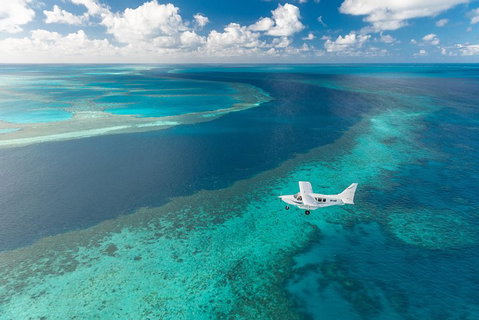 Great Barrier Reef Scenic Flight And Ocean Rafting Whitehaven Beach Day Trip - Restaurant Gold Coast 3