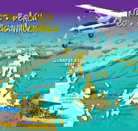 Scenic Flight - Great Barrier Reef Heart Reef Whitehaven Beach  Hill Inlet - Restaurant Gold Coast